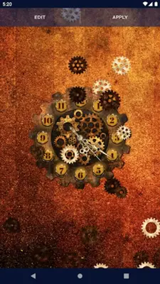 Steampunk Clock Wallpaper android App screenshot 3